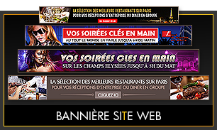 Création de bannières pour site web