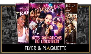 Création de plaquettes / flyers