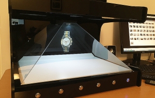 Interactive Hologram pyramid SUPERNOVA