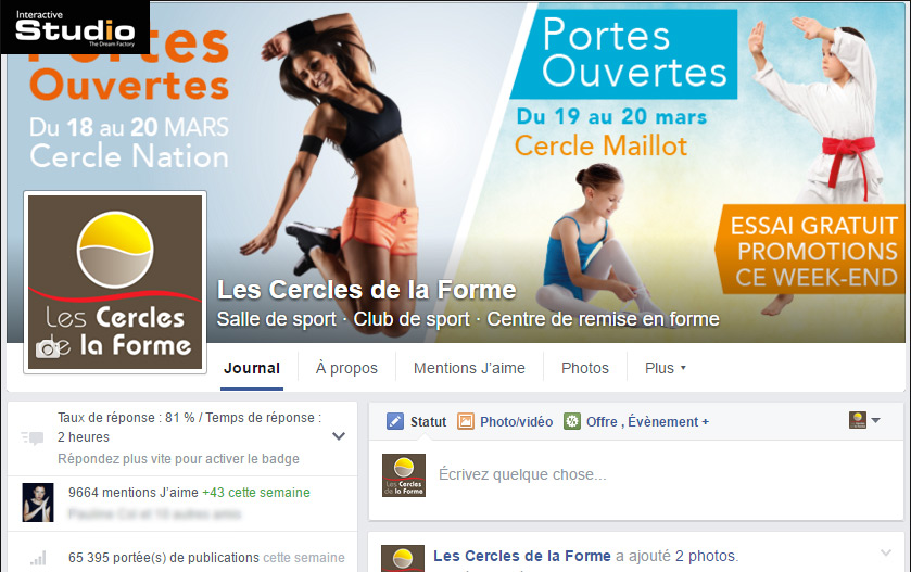 Gestion de page Facebook