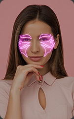 Agence de création de filtre Instagram : Décoration faciale