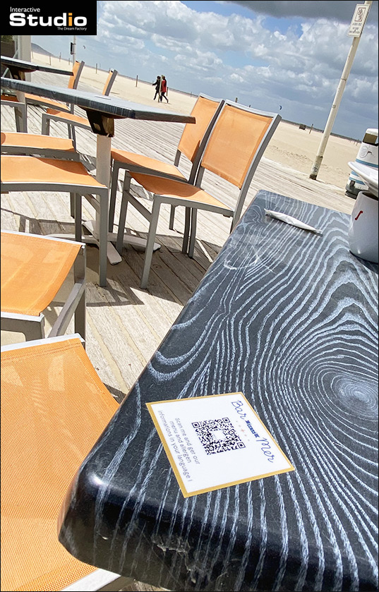 Création de QR Code pour les restaurants, bar Hôtels, carte sans contact sécurité COVID19