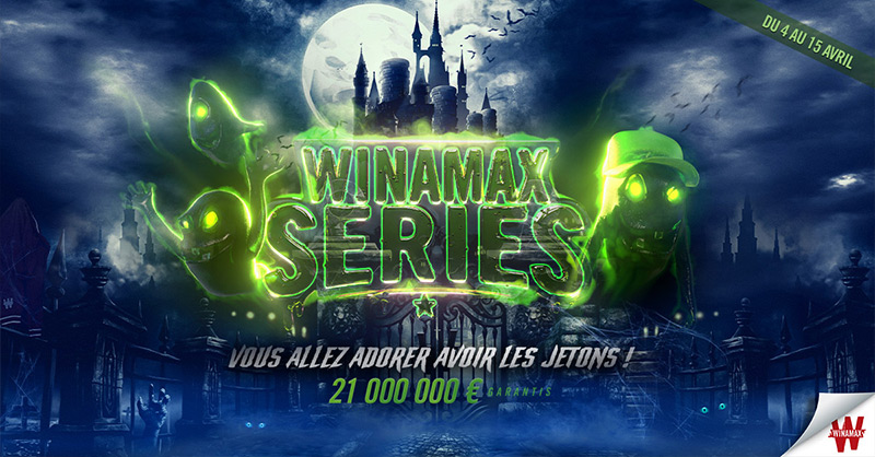 Tournois de Poker en ligne Winamax Series Avril