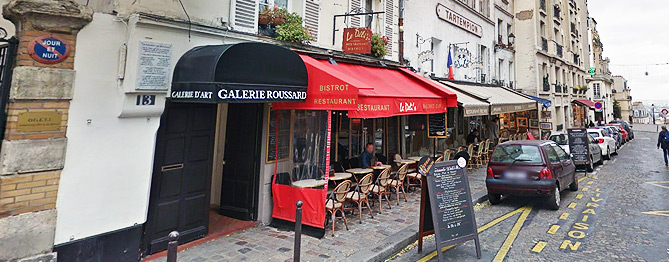 Galerie Roussard Paris Montmartre