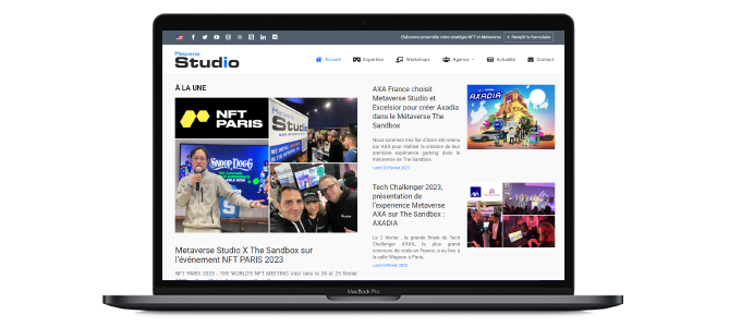 Blog Metaverse Studio, actualité Web3
