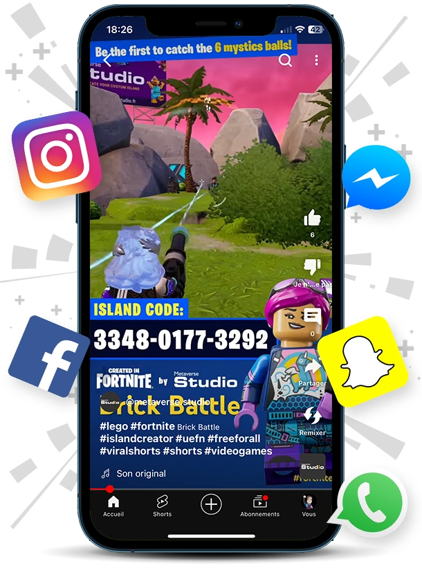 Agence création snack content réseaux sociaux