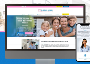 Création de site web dentiste Paris 9