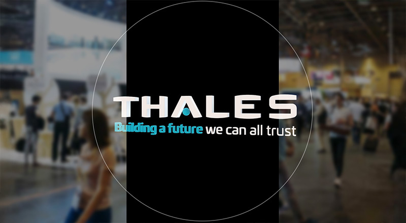 Création d’un hologramme pour THALES lors de l’inauguration à Cholet