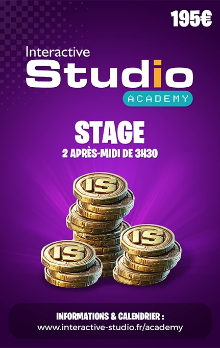 Carte cadeau Interactive Studio Academy Stage