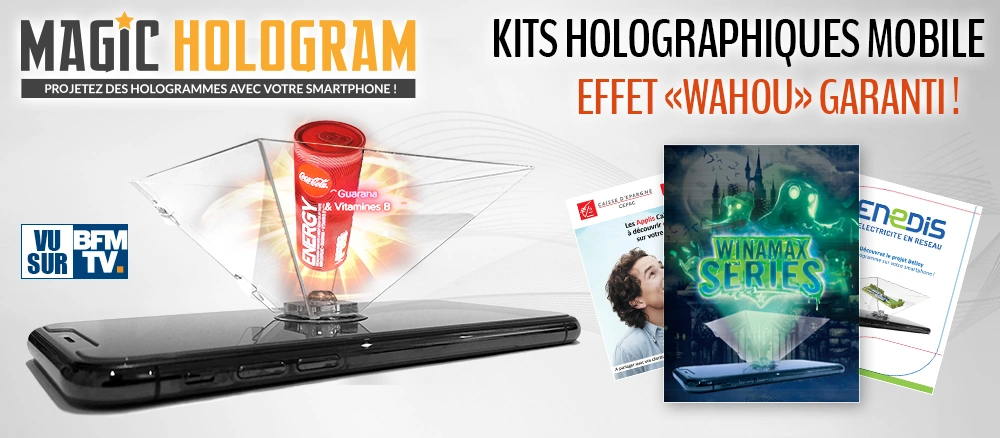 Devis pyramide holographique Magic Hologram