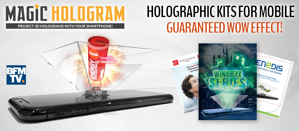 Holographic pyramids for smartphone quotation Holographic pyramids for smartphone quotation