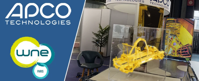 Un hologramme pour mettre en lumière la précision suisse : Notre création pour APCO Technologies au WNE 2025