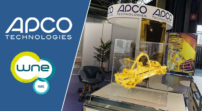 Un hologramme pour mettre en lumière la précision suisse : Notre création pour APCO Technologies au WNE 2025