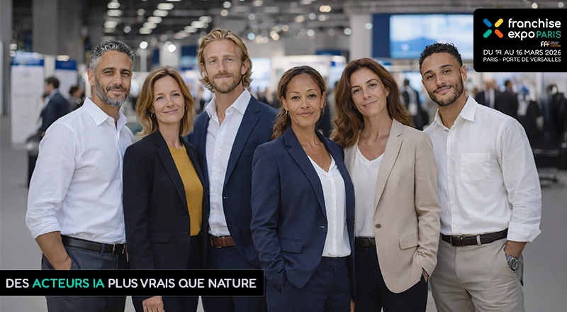 Franchise Expo 2026 : concevoir une communication innovante grâce à des acteurs IA ou Avatars générés à l’aide d’Intelligences artificiels