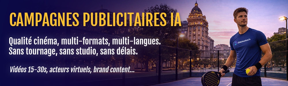 Campagnes publicitaires IA pour entreprise - Interactive Studio