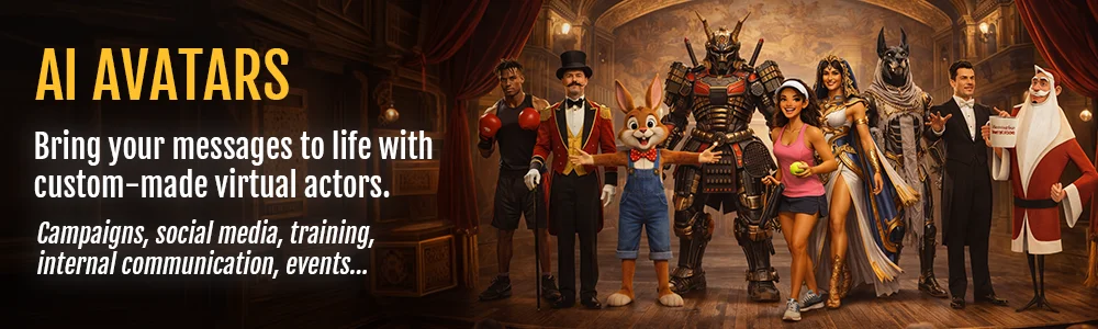 AI Avatars and Virtual Actors for Brands