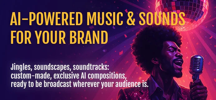 AI music and sound design for your brand