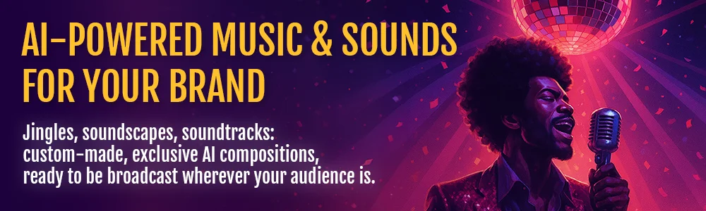 AI music and sound design for your brand