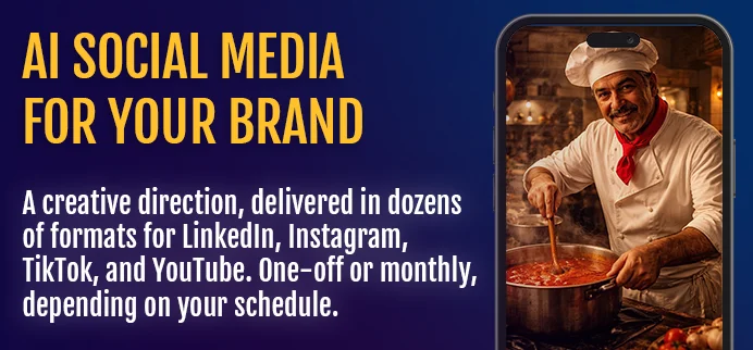 AI social media content creation for your brand