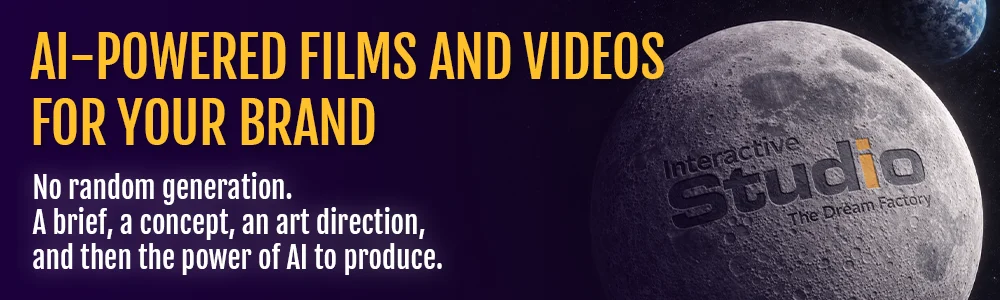 AI film and video production for your brand