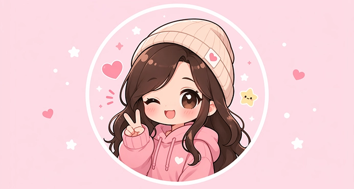Avatar IA style Doux & Kawaii