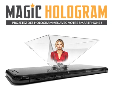 Avatar IA Kit holographique pour smartphone