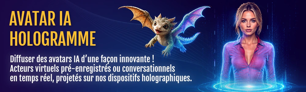 Avatar IA hologramme : donnez une présence physique à votre intelligence artificielle