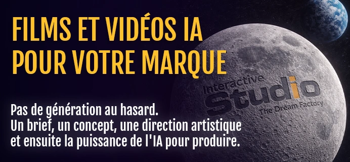 Films et contenus vidéo IA pour votre marque