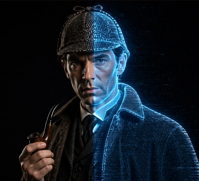 Pre-recorded holographic virtual actor