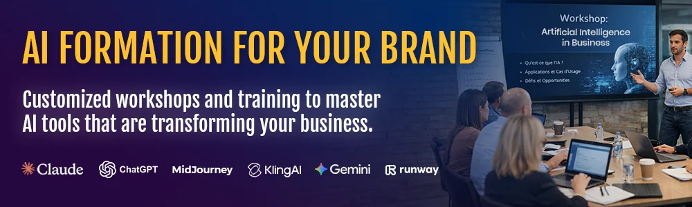 Professionnal AI Formation for your Brand