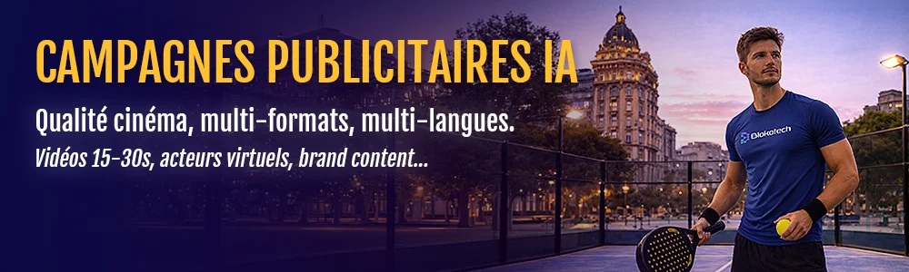 Campagnes publicitaires IA pour entreprise - Interactive Studio