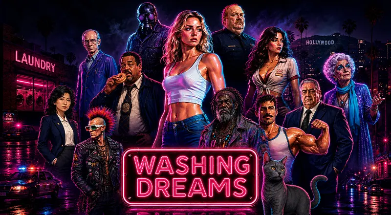 Washing Dreams : les coulisses d’un thriller rétro conçu avec l’intelligence artificielle
