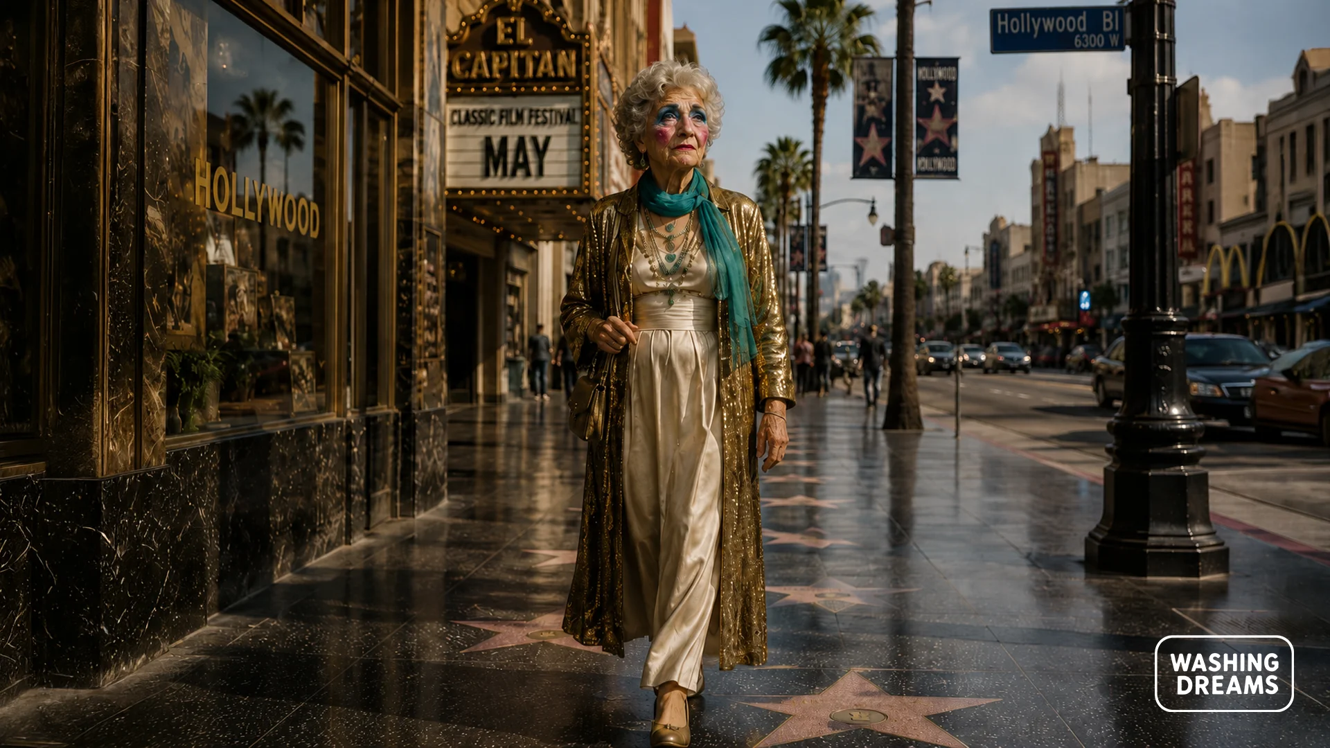 Ancienne actrice, Gloria porte en elle les souvenirs d’un Hollywood que plus personne ne connaît.