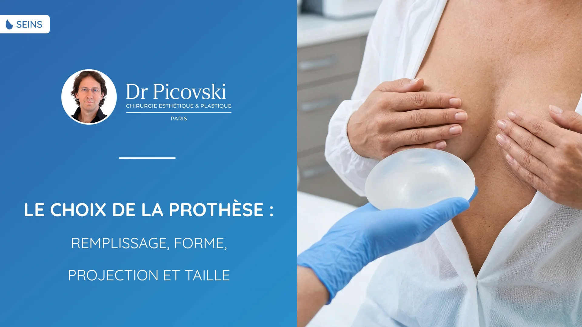 Création vidéo AI Dr Picovski sur la Ptôse mammaire