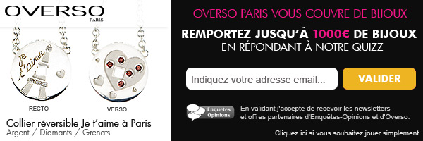 Jeu Concours Overso Paris