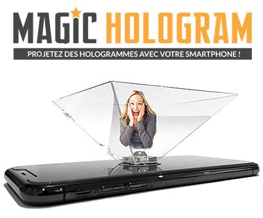 Hologramme pour smartphone