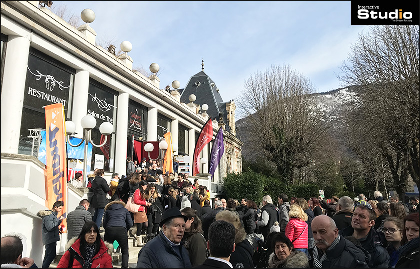 Projection hologramme Festival de Luchon 2019 Projection hologramme Festival de Luchon 2019