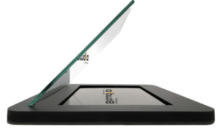 Vitrine animation hologramme tablette tactile iPad 