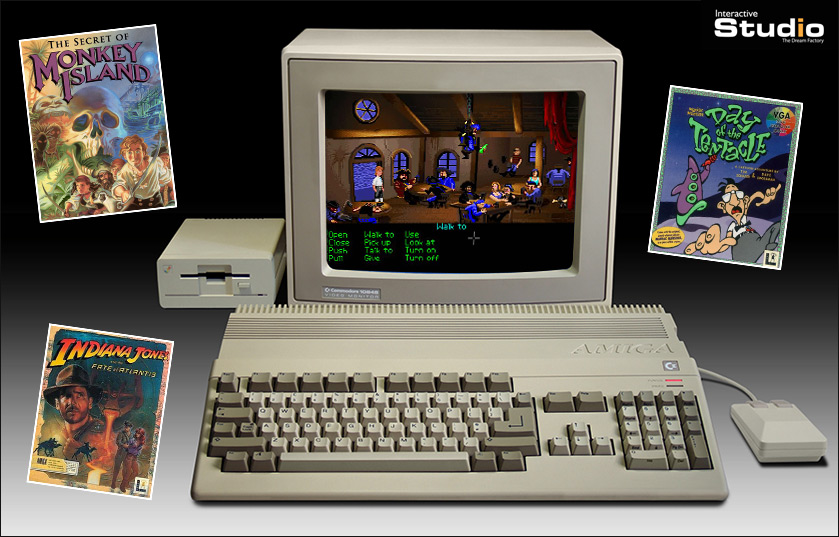 Jeux Point’n Click Amiga 500 – Escape Game professionnel