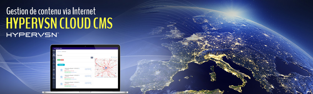 Hélice Holographique HYPERVSN Cloud CMS