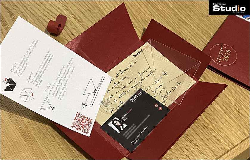 Carte de vœux Reactive Executive