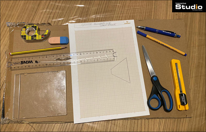 Fabriquez un projecteur holographique pour smartphone et visualisez le Virus COVID-19 en 3D Fabriquez un projecteur holographique pour smartphone et visualisez le Virus COVID-19 en 3D